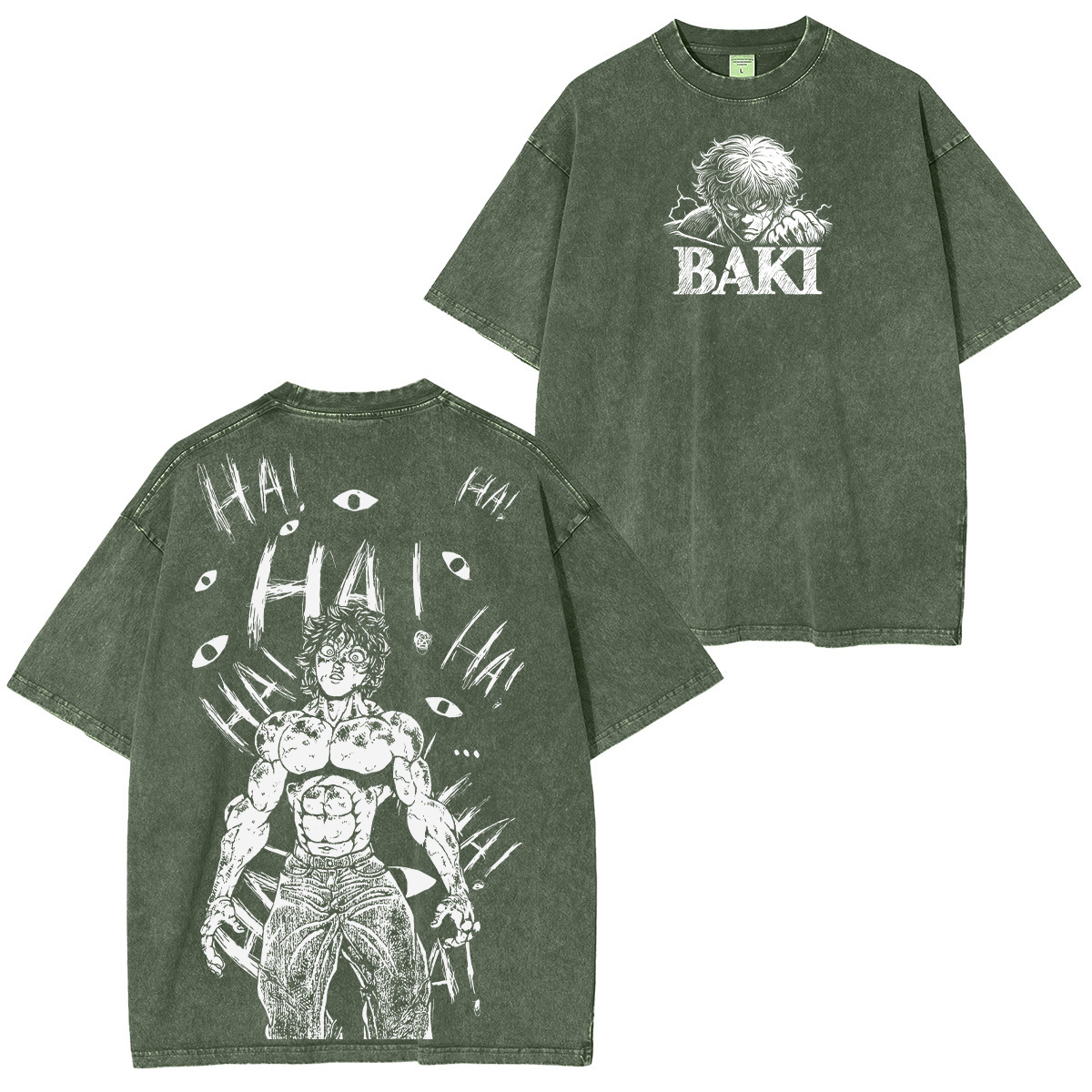 Yujiro Hanma Baki the Grappler Oversized T-shirt/Crewneck/Hoodie
