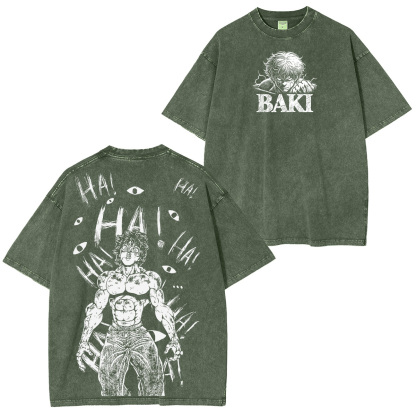 Yujiro Hanma Baki the Grappler Oversized T-shirt/Crewneck/Hoodie