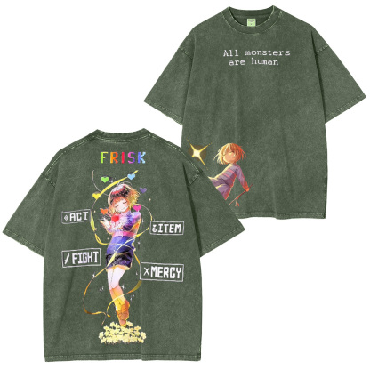 Frisk Undertale Oversized T-shirt/Crewneck/Hoodie