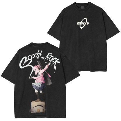 Bocchi the Rock! Washed T-shirt/Crewneck/Hoodie