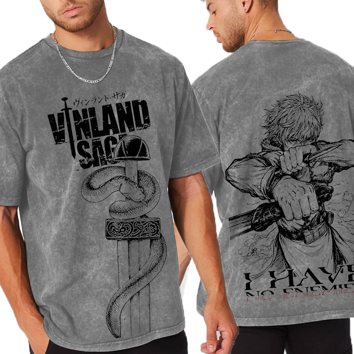 Vinland Saga Vintage Washed T-shirt/Crewneck/Hoodie