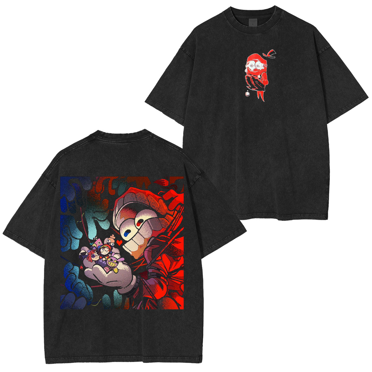 Caine The Amazing Digital Circus Washed T-shirt/Crewneck/Hoodie
