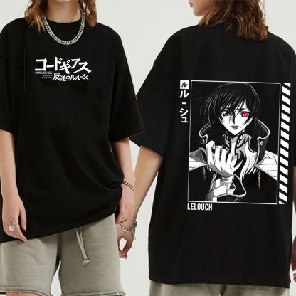 Classic Retro Code Geass Japan Anime Unisex Oversized T-shirt/Crewneck/Hoodie