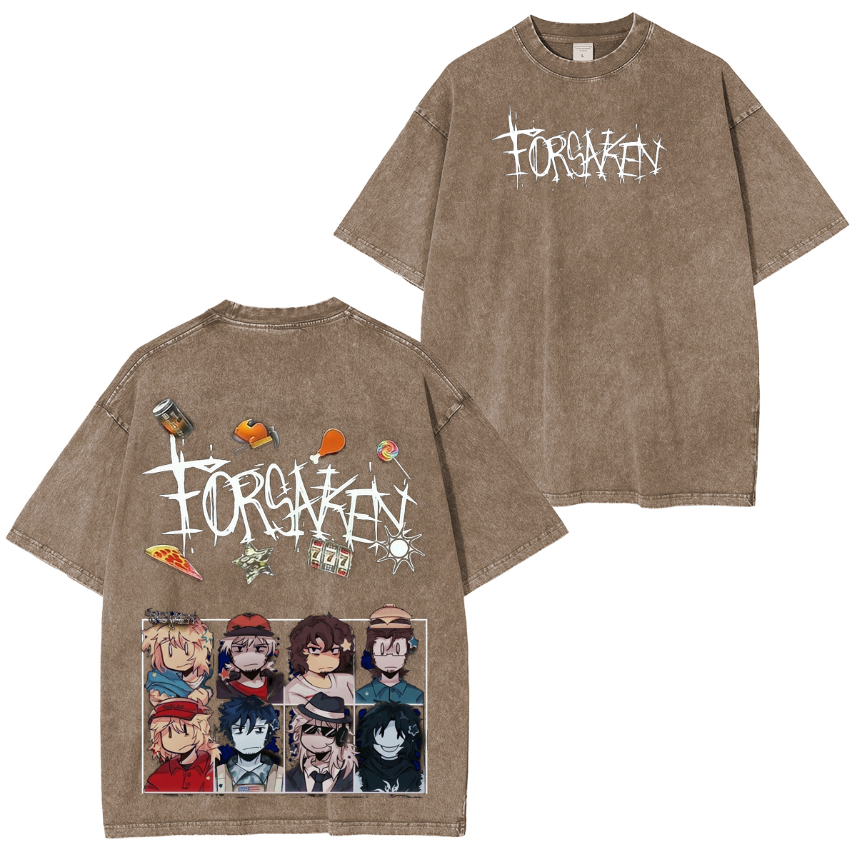 [FORSAKE Unisex Washed T-Shirt