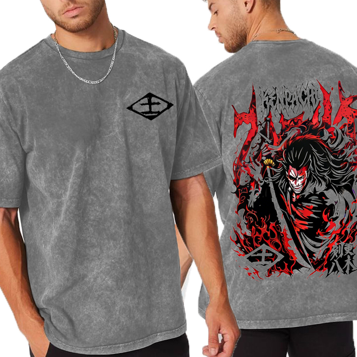 Bleach Unisex Washed T-Shirt