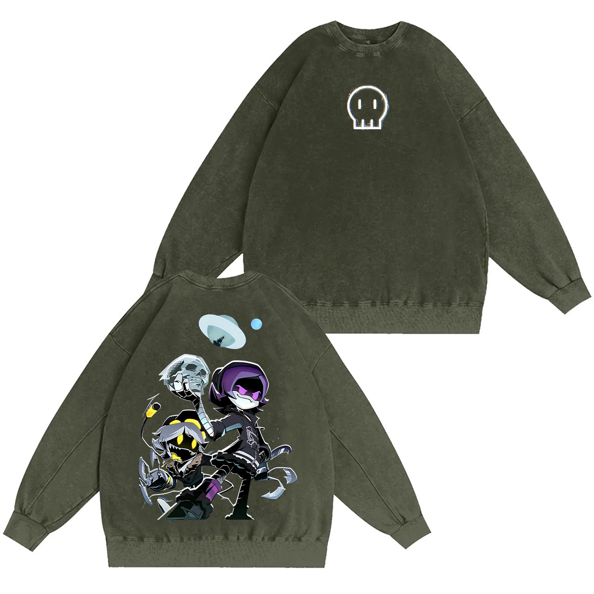 New It Came From Copper 9 Murder Drones Oversized Washed T-shirt/Crewneck/Hoodie
