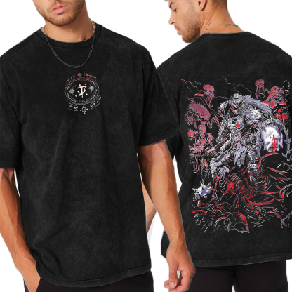 Doom Eternal Unisex Washed T-Shirt/Crewneck/Hoodie