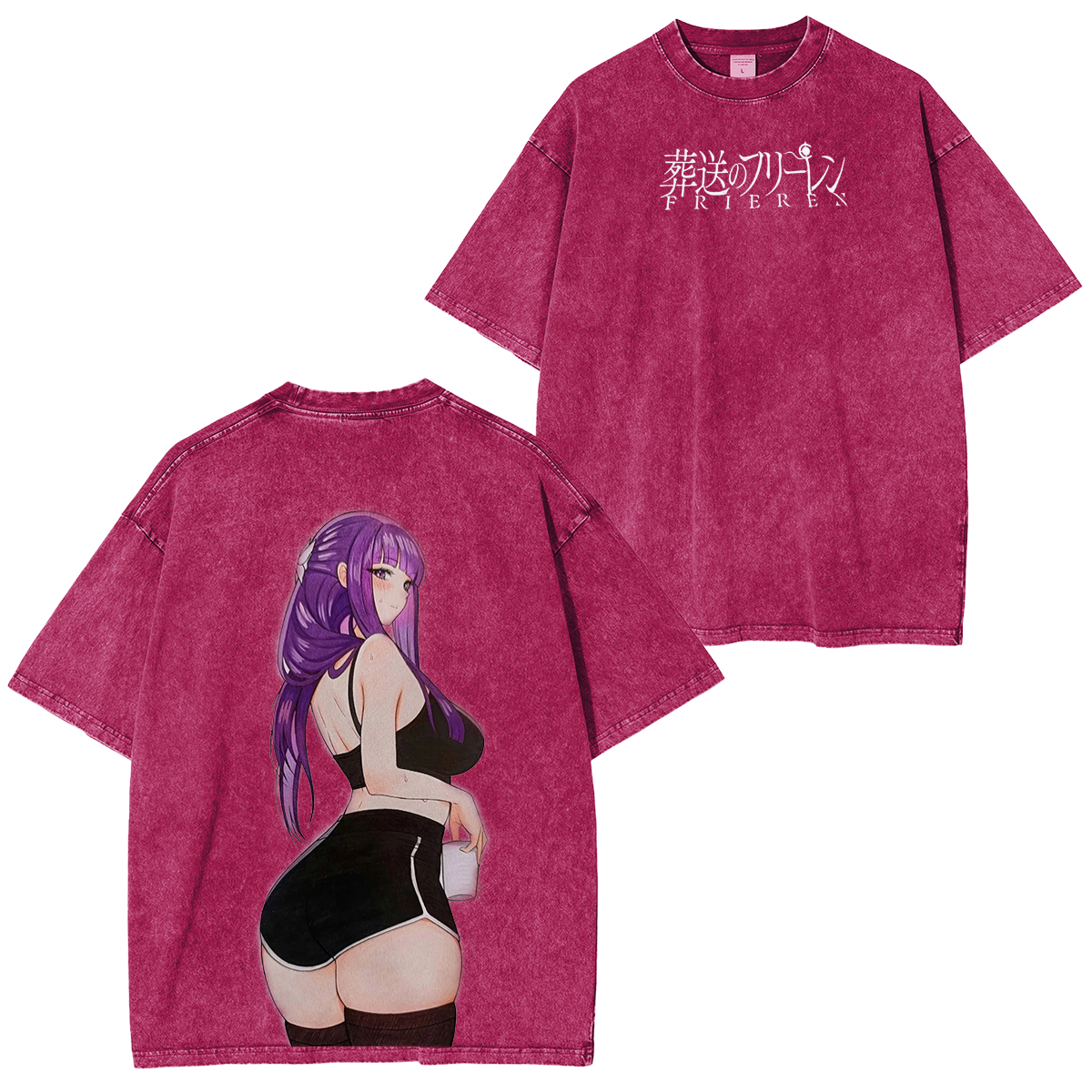 Frieren: Beyond Journey's End  Unisex  Washed T-Shirt