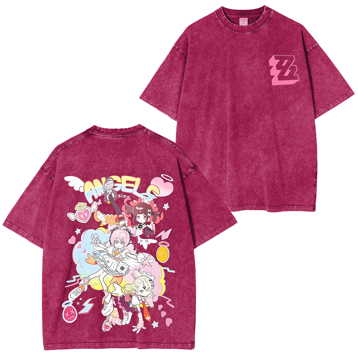 Zenless Zone Zero Unisex  Washed T-Shirt