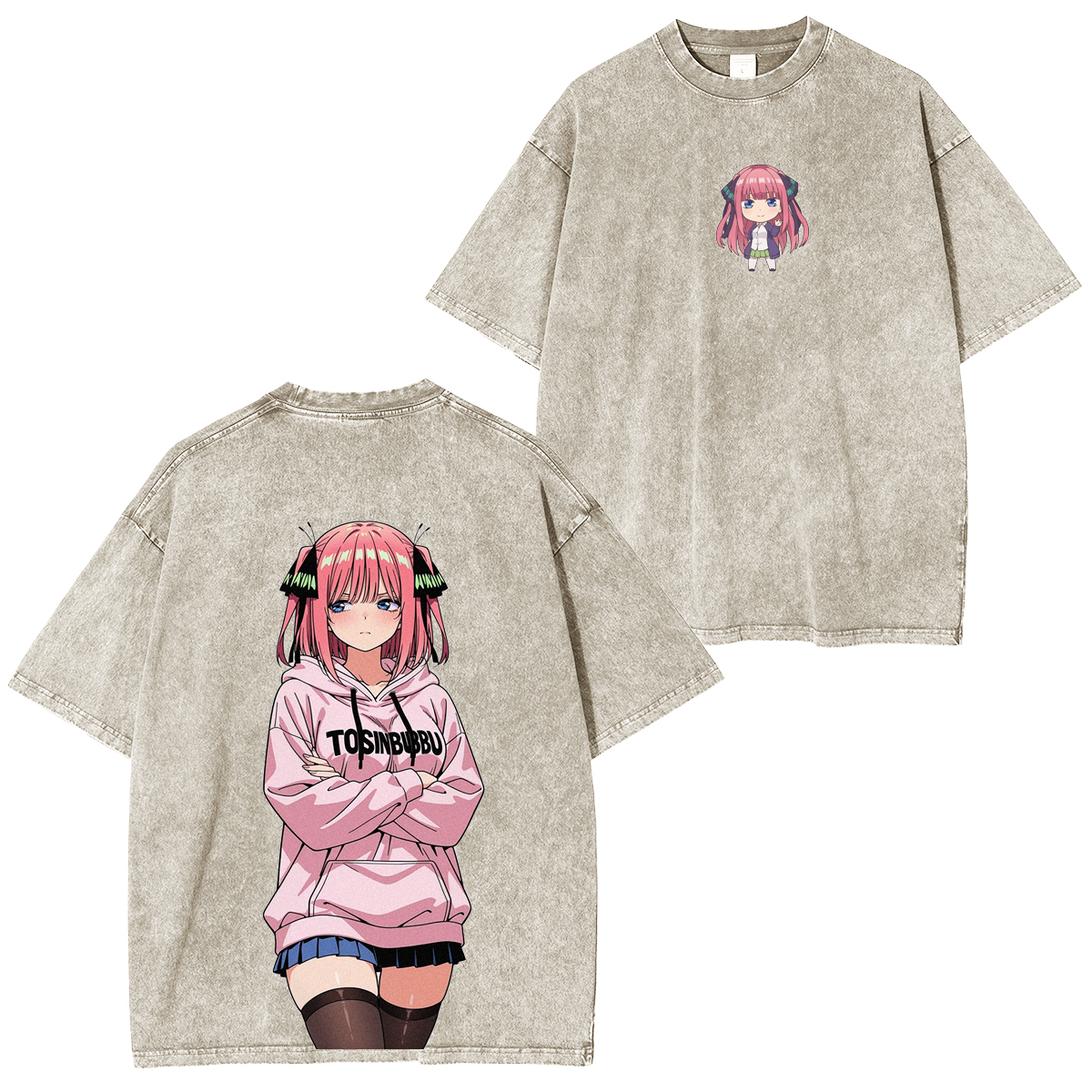 The Quintessential Quintuplets Unisex  Washed T-Shirt/Hoodie/Pullover Sweatshirt