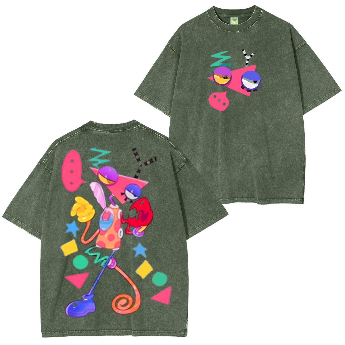 The Amazing Digital Circus Zooble Unisex Washed T-shirt/Crewneck/Hoodie