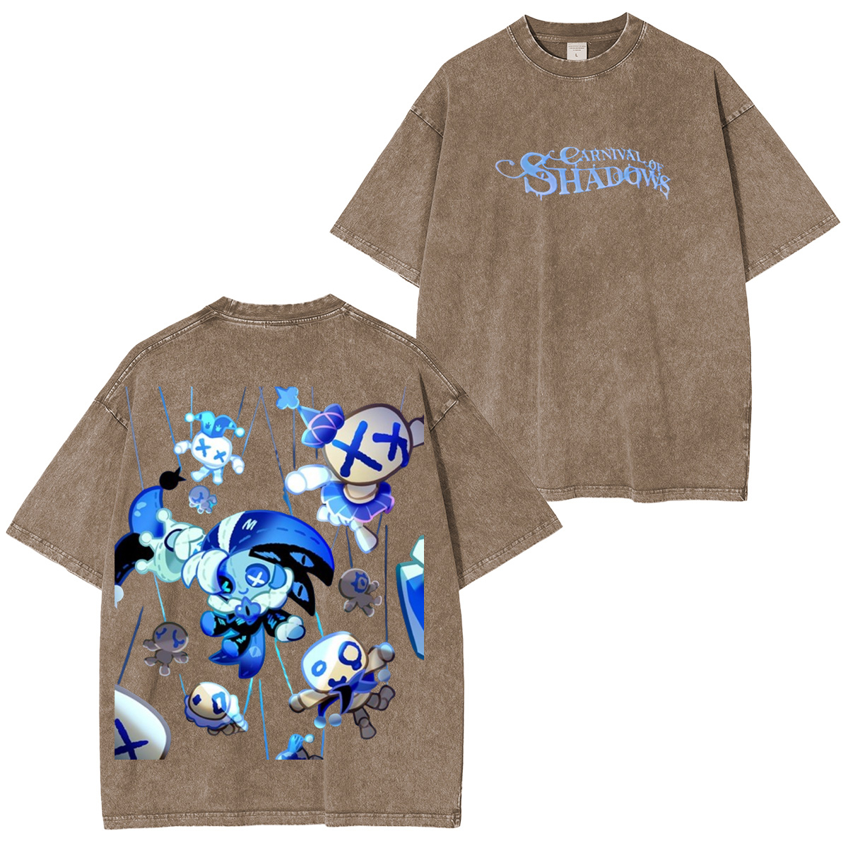 Shadow Milk Cookie Washed T-shirt/Crewneck/Hoodie
