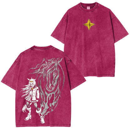 Uma Musume: Cinderella Gray Vintage Washed T-shirt/Crewneck/Hoodie