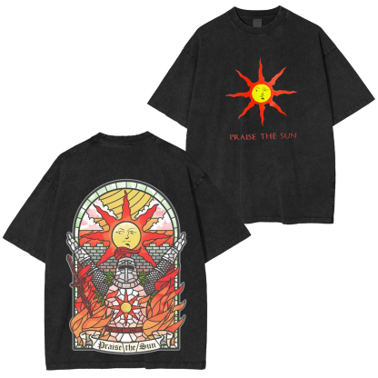 Praise The Sun Tarot Card Thank God Online T-Shirt