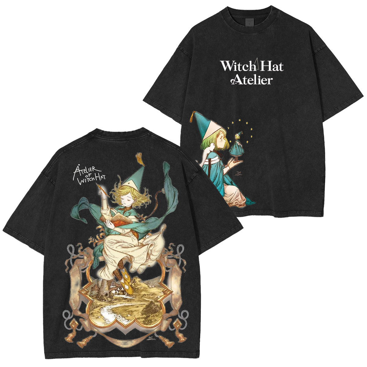 Witch Hat Atelier Oversized Unisex Washed T-Shirt