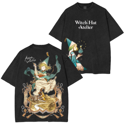 Witch Hat Atelier Oversized Unisex Washed T-Shirt
