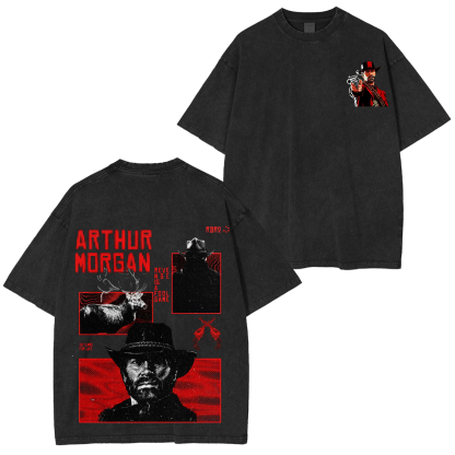 Red Dead Redemption 2  Unisex Washed T-Shirt