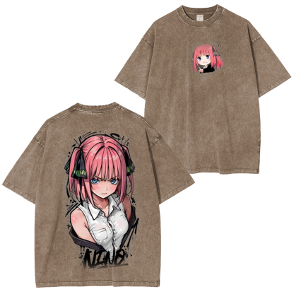 The Quintessential Quintuplets Vintage Washed T-shirt/Crewneck/Hoodie
