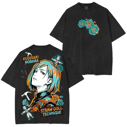 Nobara Kugisaki Jujutsu Kaisen Unisex Washed T-Shirt