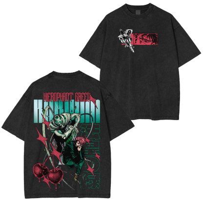 JoJo's Bizarre Adventure Unisex Washed T-Shirt