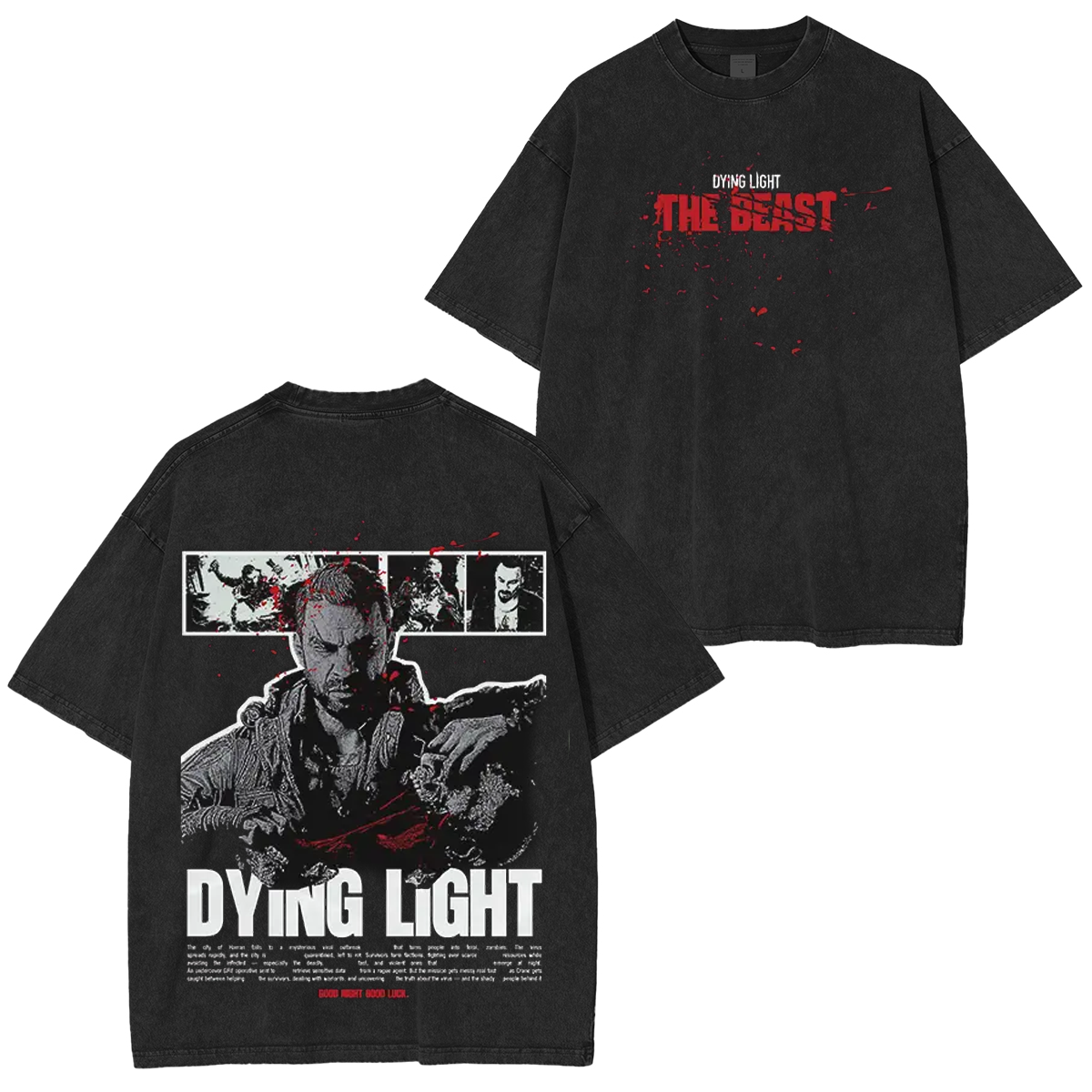 Dying Light - The Beast Unisex Washed T-Shirt