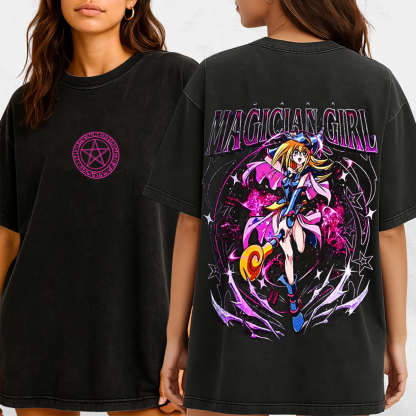 Yu-Gi-Oh! 'Dark Magician Girl'  Unisex Washed T-Shirt