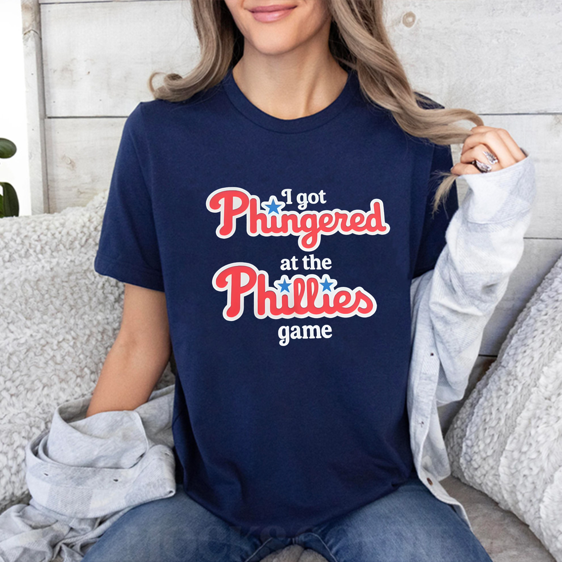 I Got Phingered At The Phillies Game Shirt