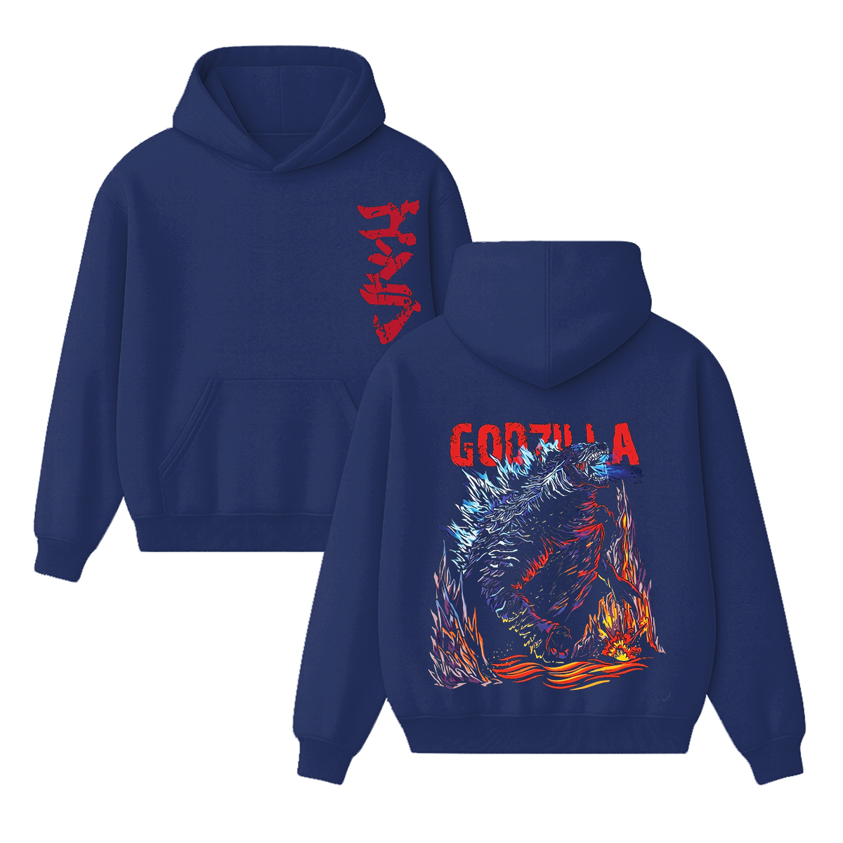 Vintage Godzilla Unisex Washed T-Shirt