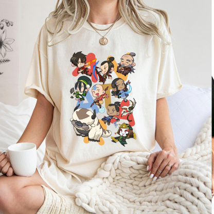 Avatar The Last Airbender Oversize Unisex Shirts/Crewneck/Hoodie