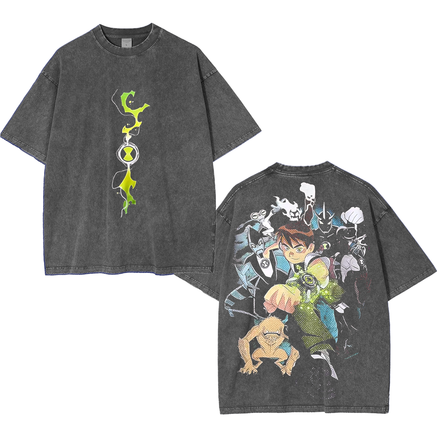 Ben 10  Washed T-shirt/Crewneck/Hoodie