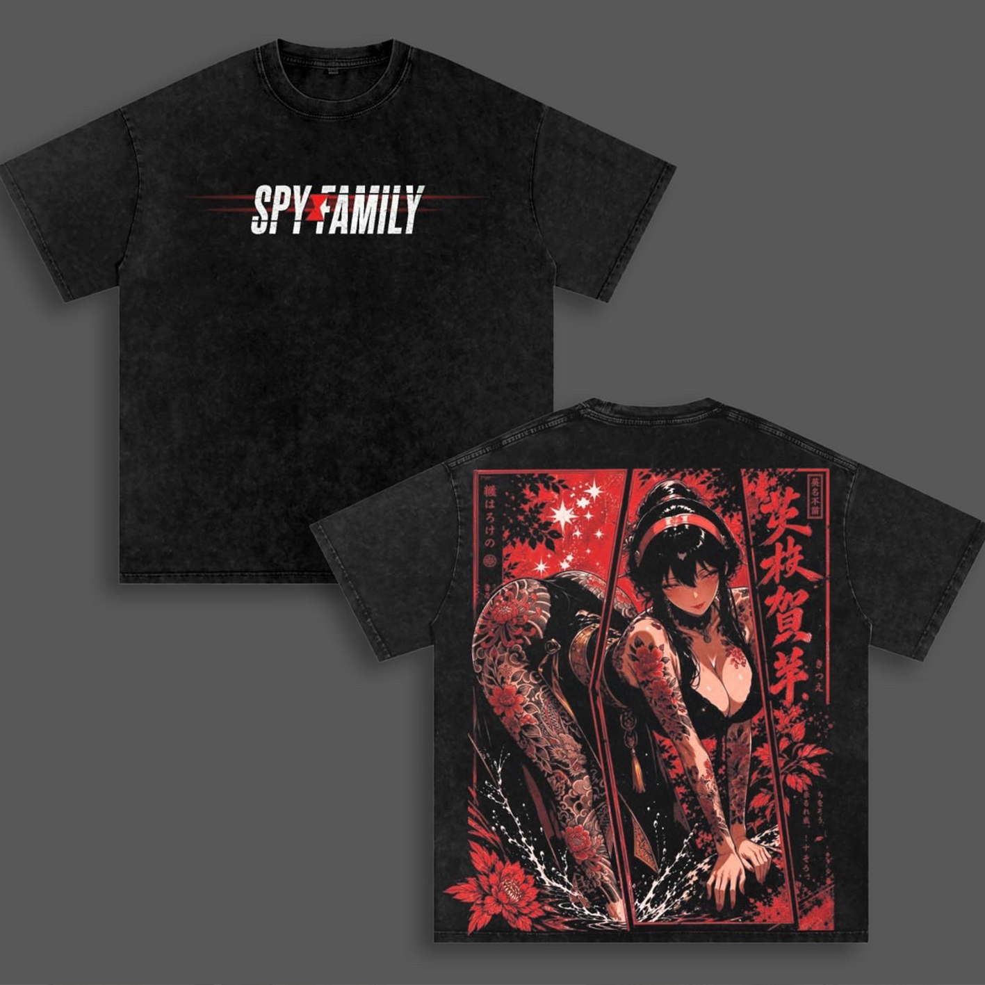 Spy × Family Washed T-shirt/Crewneck/Hoodie