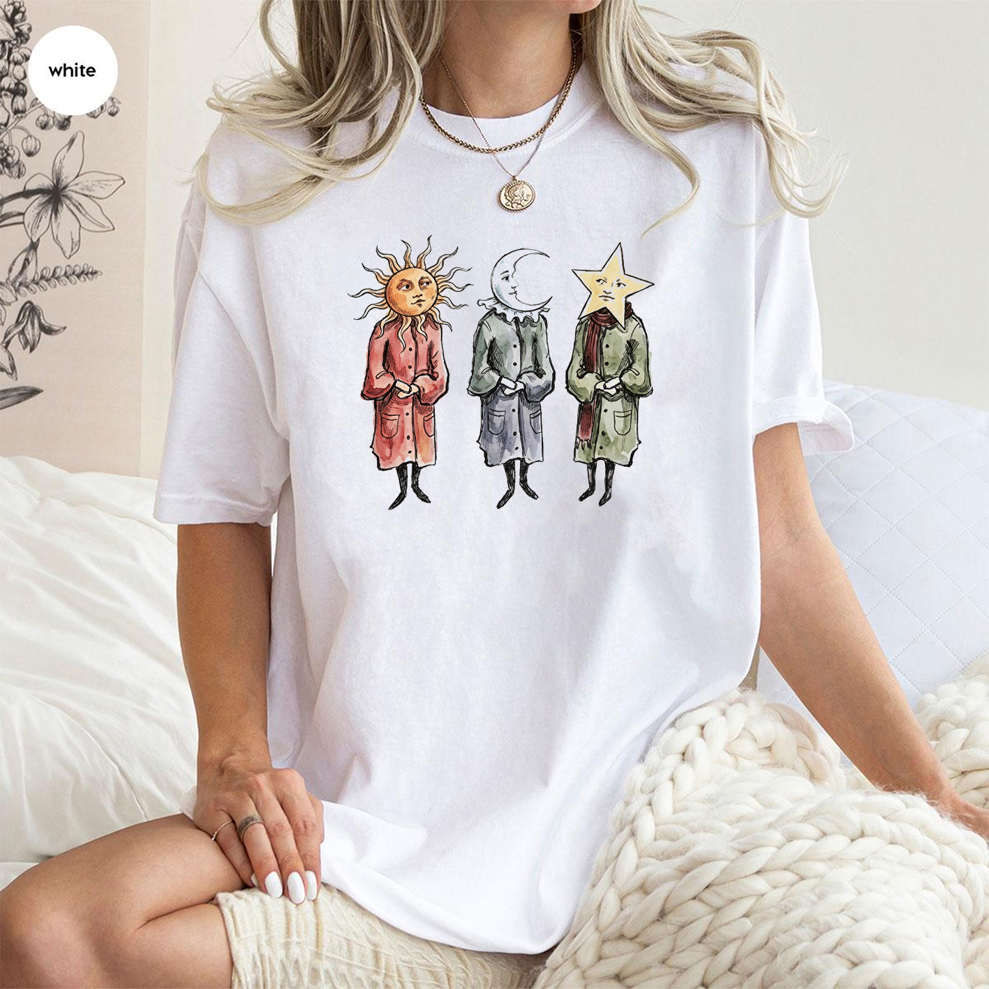 Three Stars And A Sun Unisex T-shirt/Crewneck/Hoodie