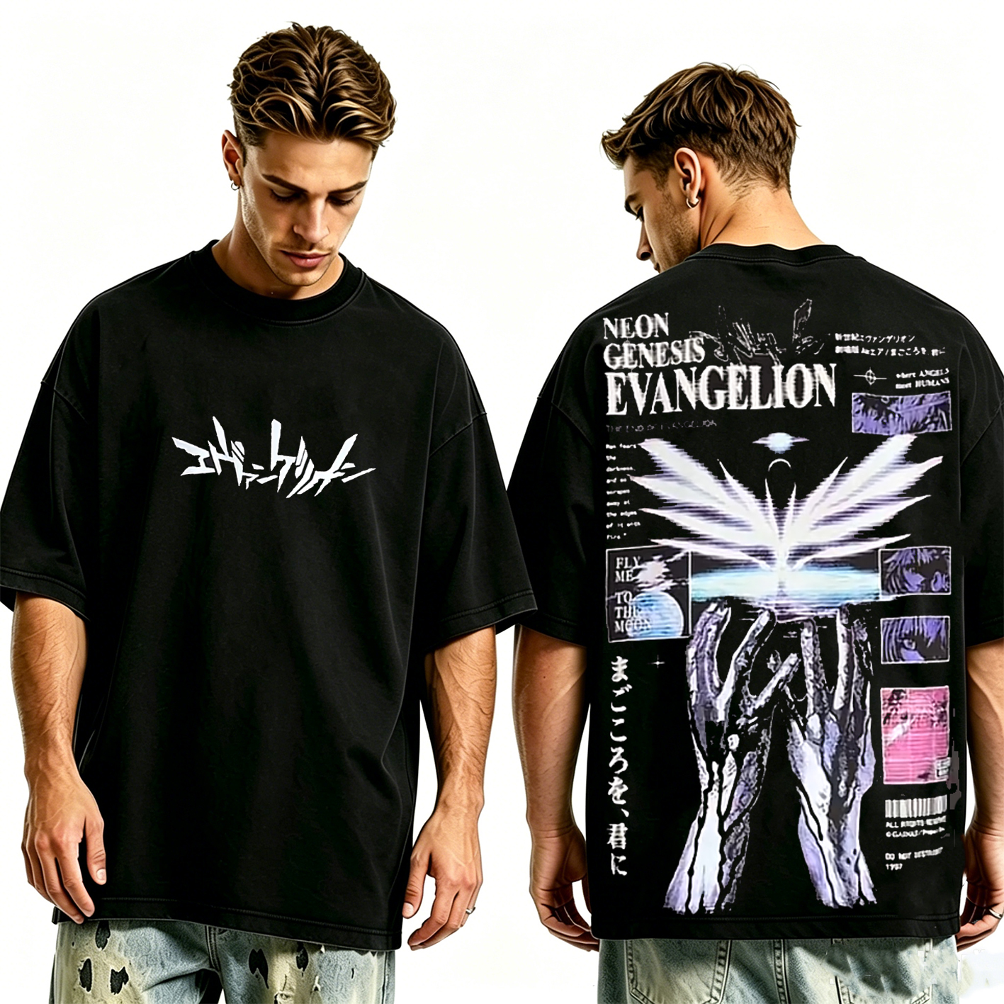 Evangelion Oversized T-shirt/Crewneck/Hoodie