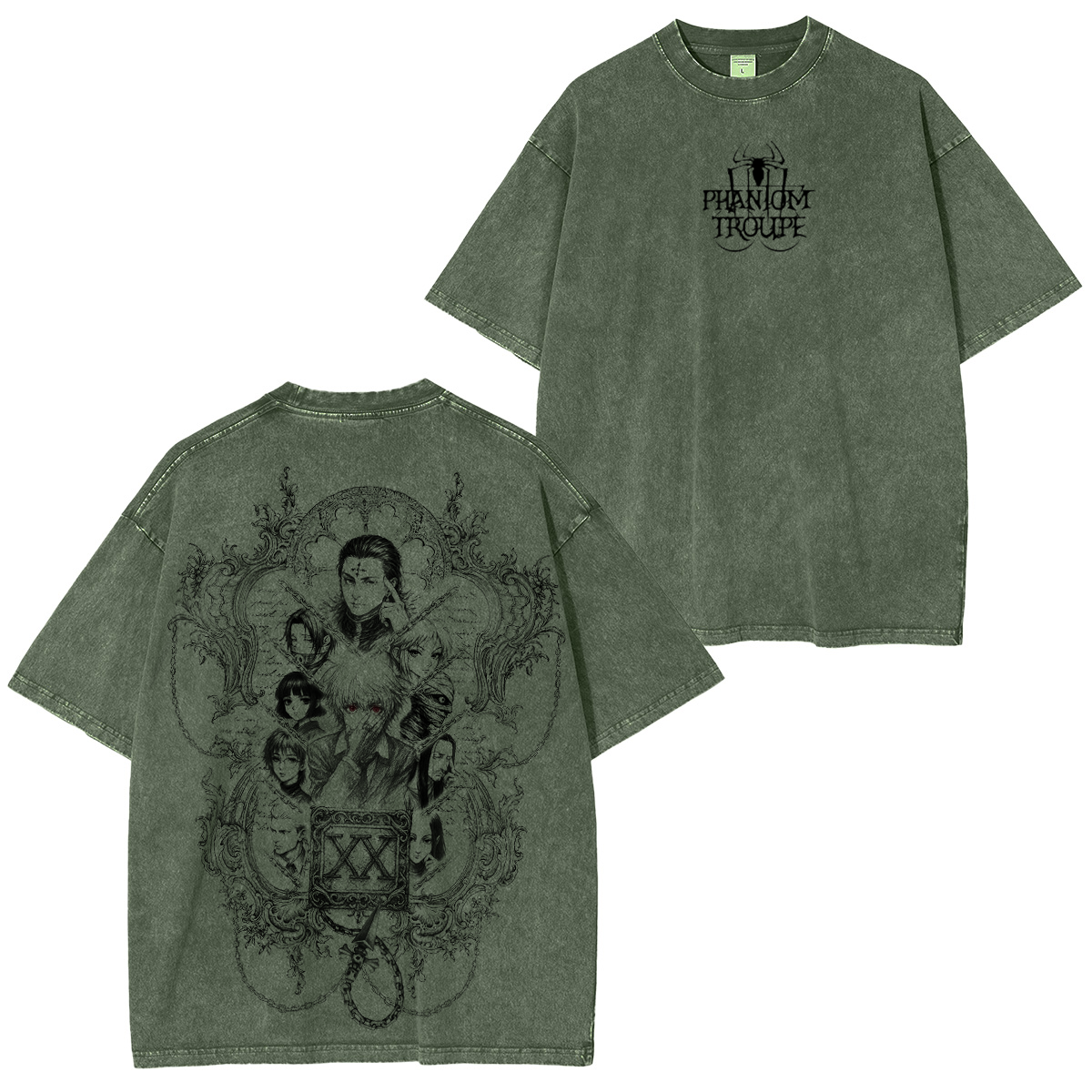 Shizuku HunterxHunter Unisex Washed T-Shirt