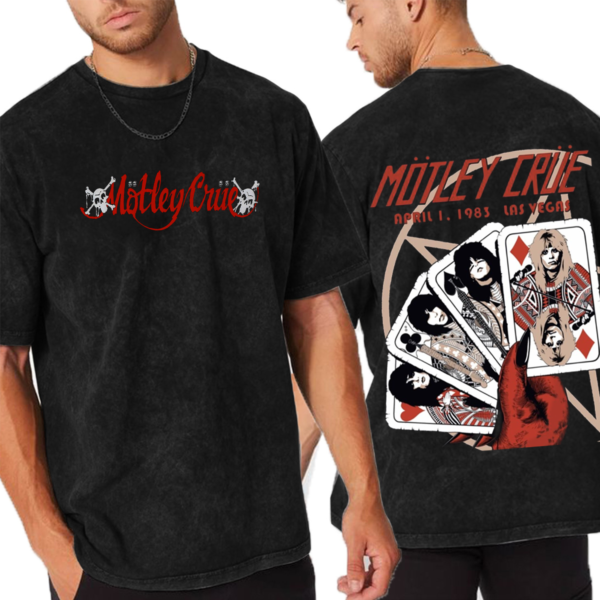 Motley Crue Dr Feelgood Tour T-Shirt