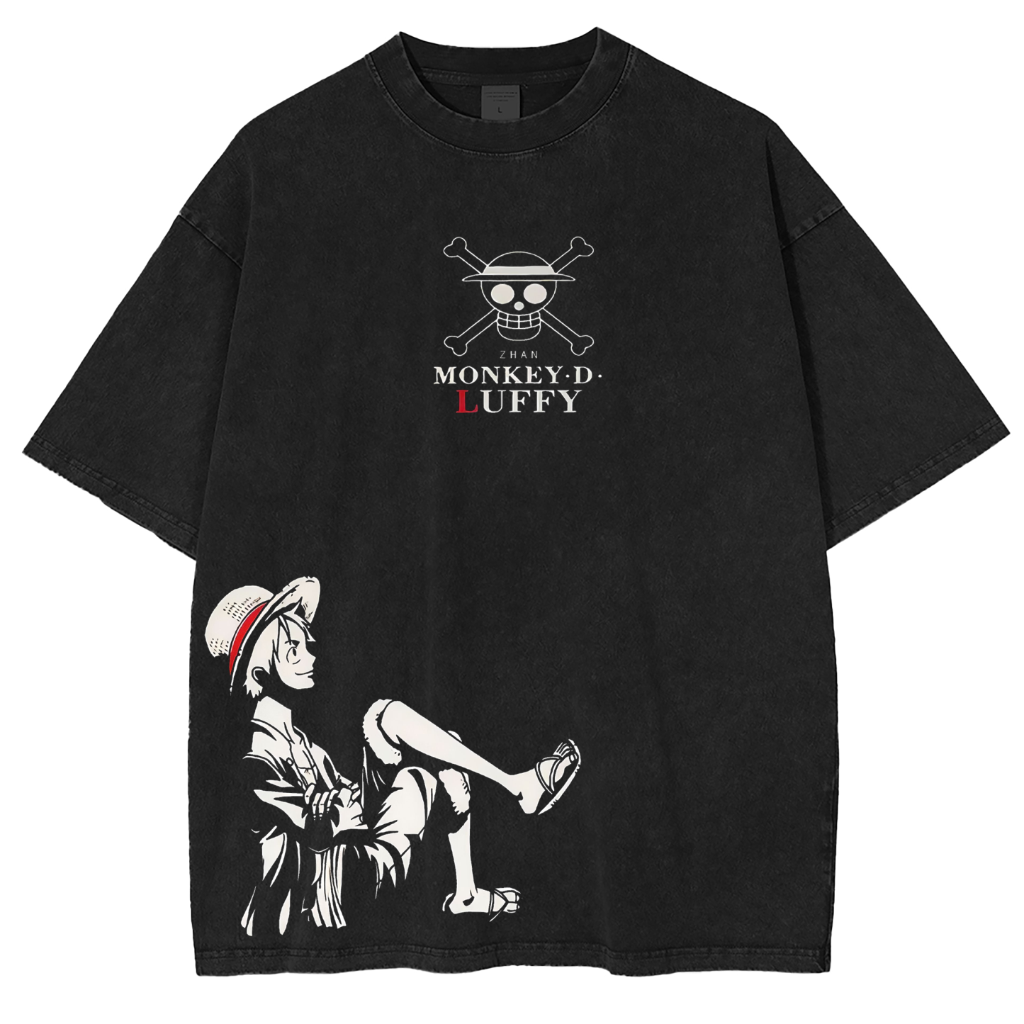 One Piece  VintageOversized Tee