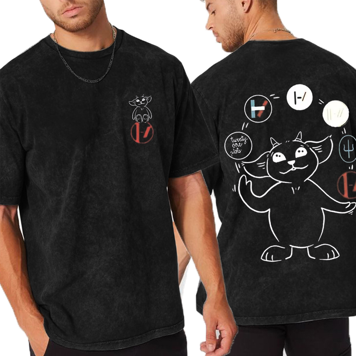 Twenty One Pilots Unisex Washed T-Shirt