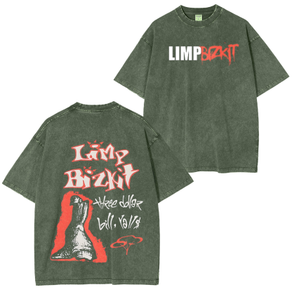 Limp Bizkit Unisex Washed T-Shirt
