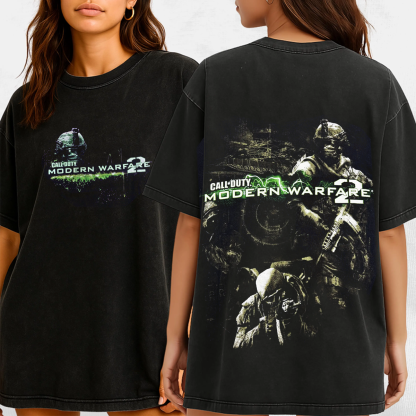 Call of duty Modern warfare 2 Unisex Washed T-Shirt