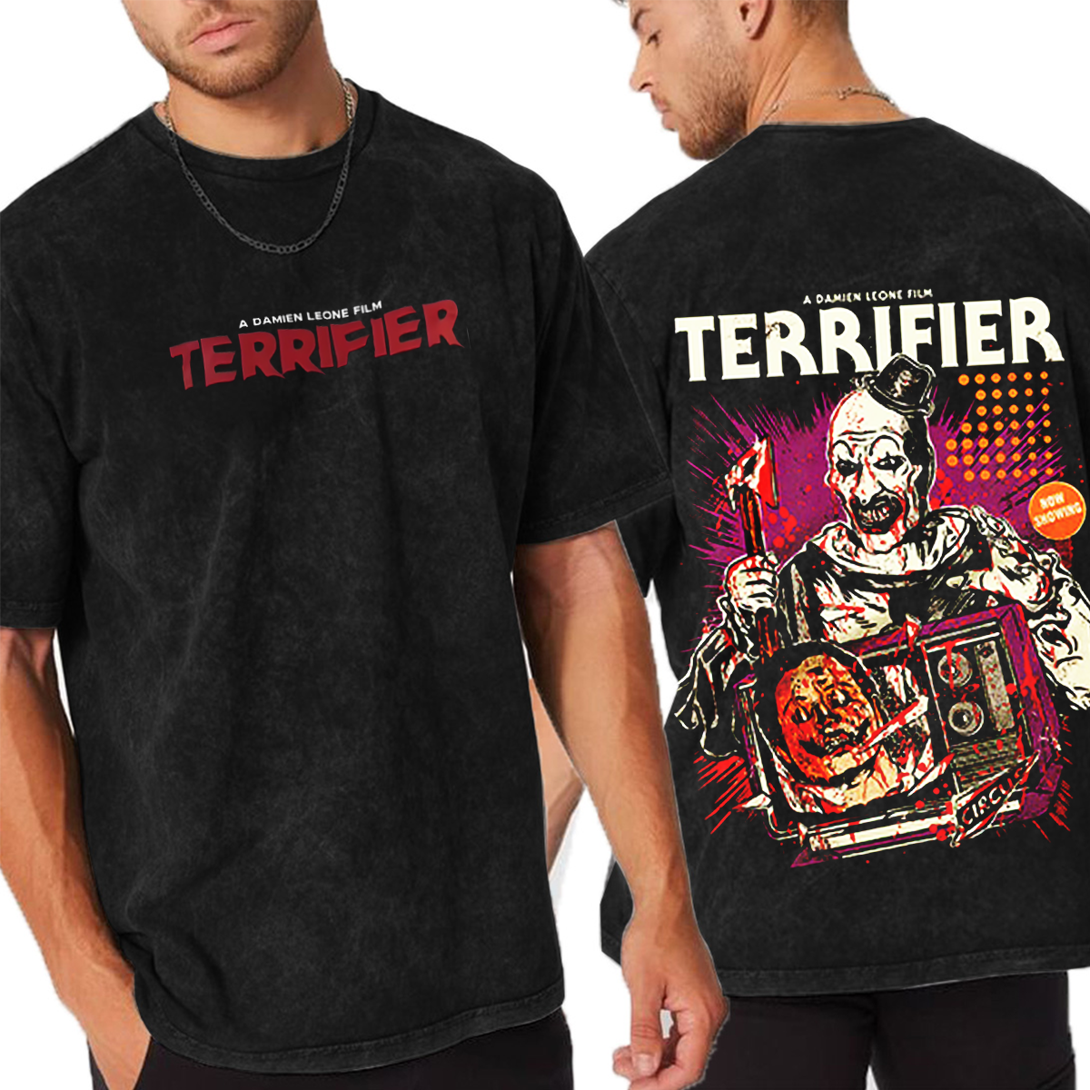 Terrifier "Art The Clown" Horror Movie T-Shirt
