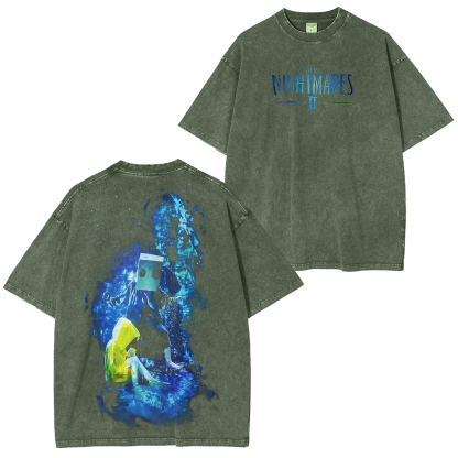 Vintage Little Nightmares Men Vintage Washed T-shirt/Crewneck/Hoodie