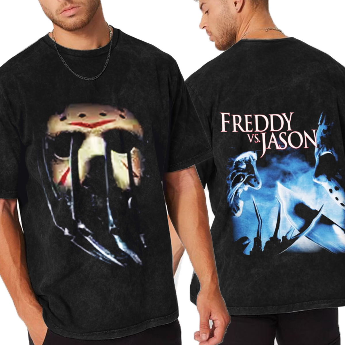 Friday the 13th horror movie American style Oversized Shirt