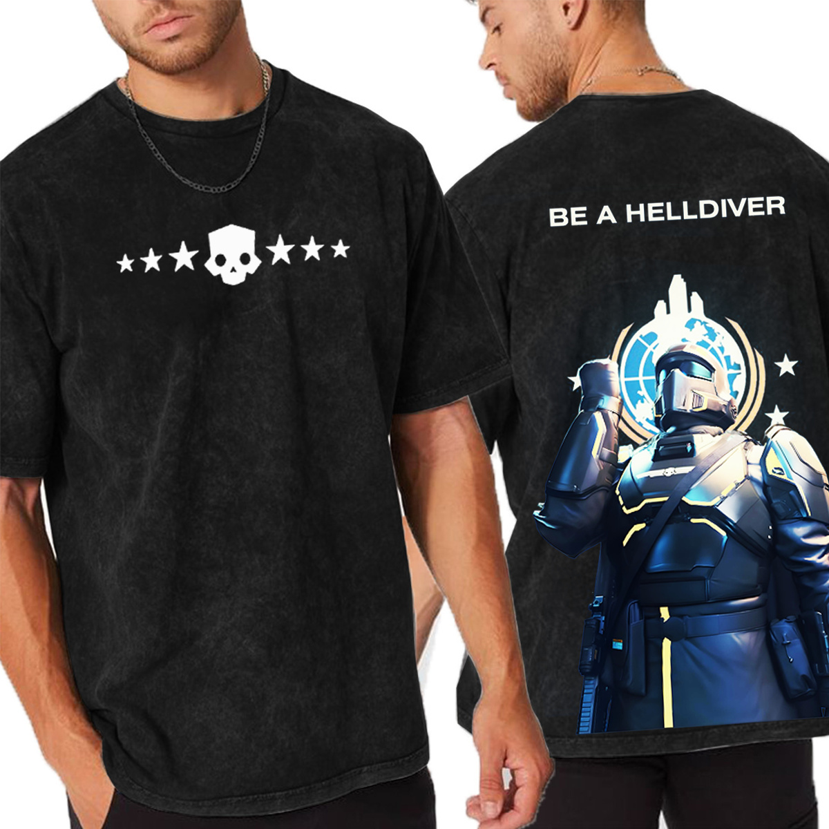 Helldivers 2 Washed T-Shirt
