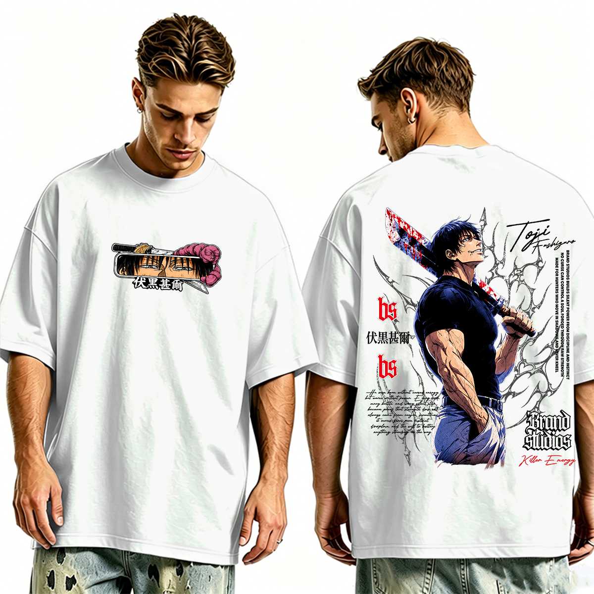 Toji Fushiguro Oversized T-shirt/Crewneck/Hoodie