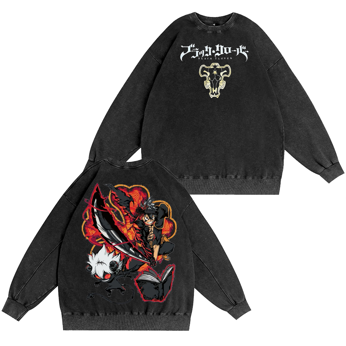 Black Clover Vintage T-shirt/Crewneck/Hoodie