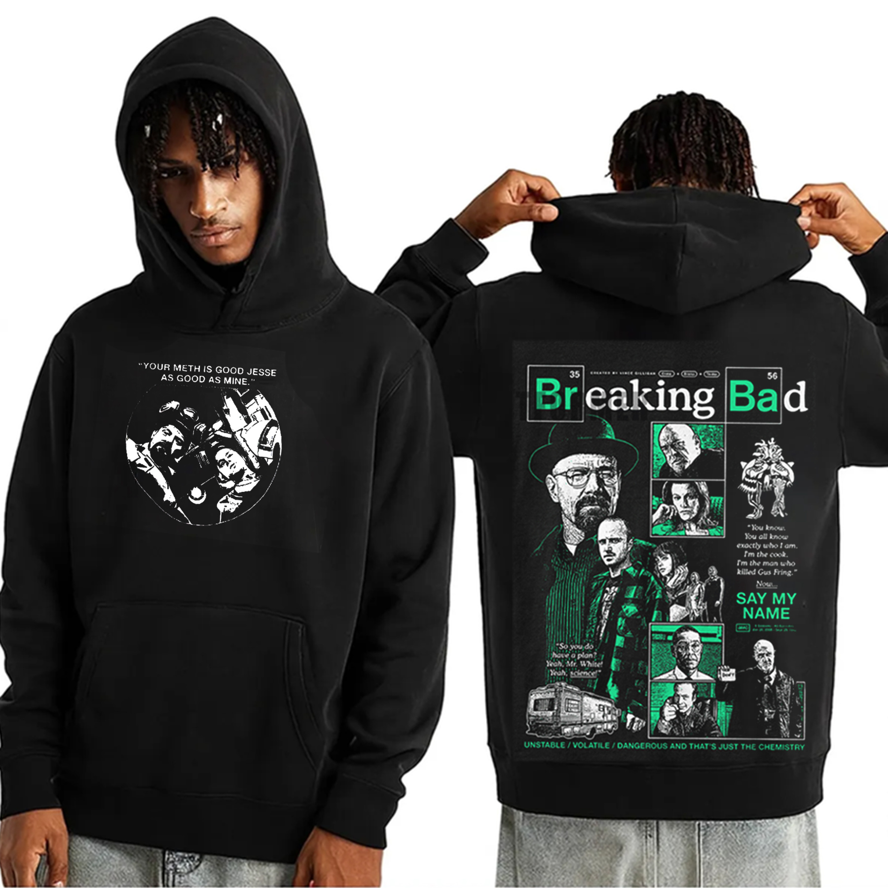 Breaking Bad Oversized Washed T-shirt/Crewneck/Hoodie