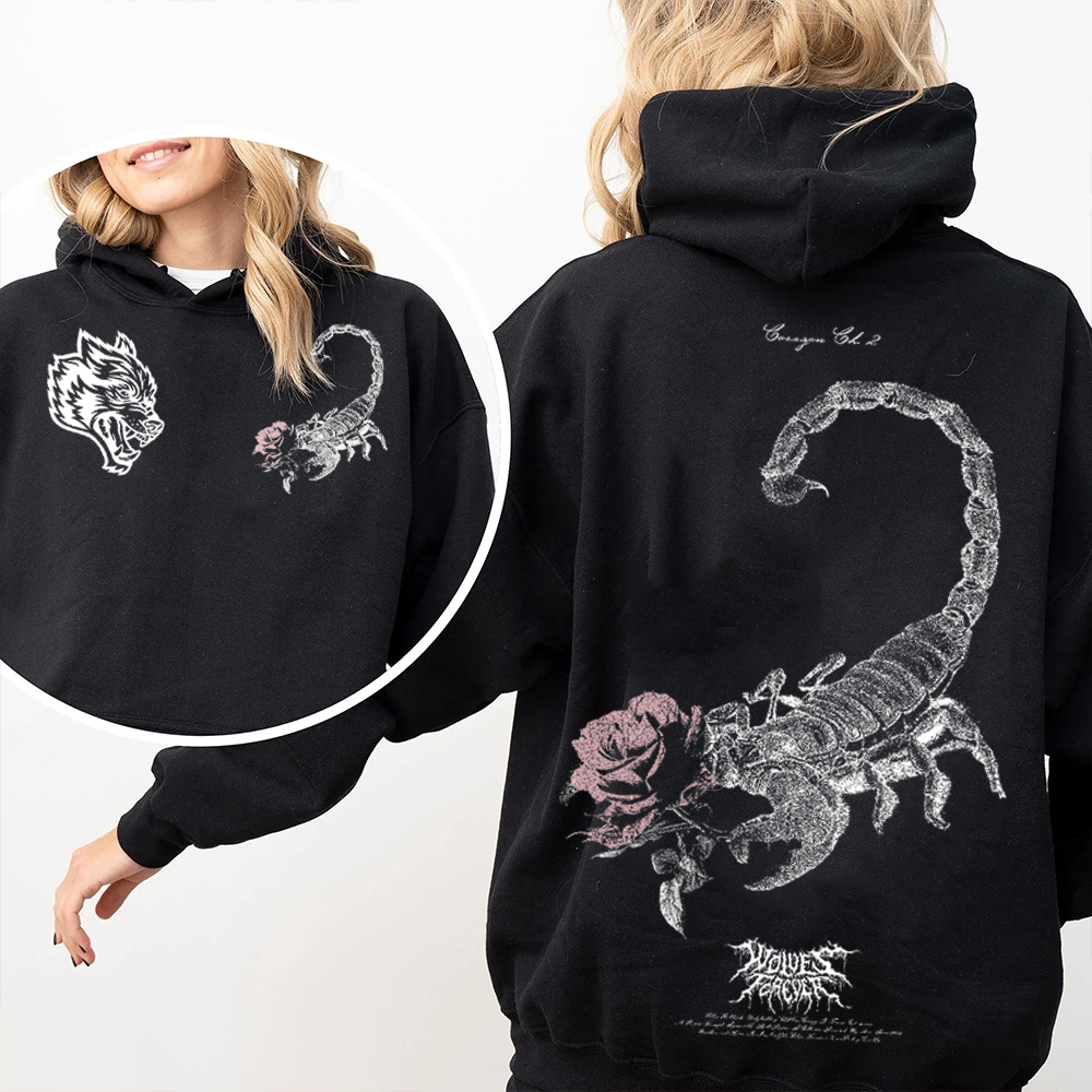 Scorpion Rose T-shirt/Crewneck/Hoodie