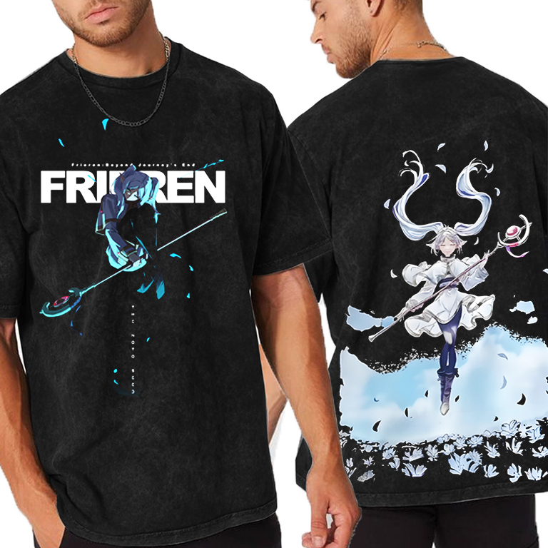 Frieren Beyond Journey's End Anime Two-Dimensional Japanese T-Shirt
