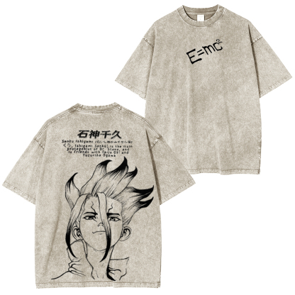 Dr.STONE Vintage Washed T-shirt/Crewneck/Hoodie