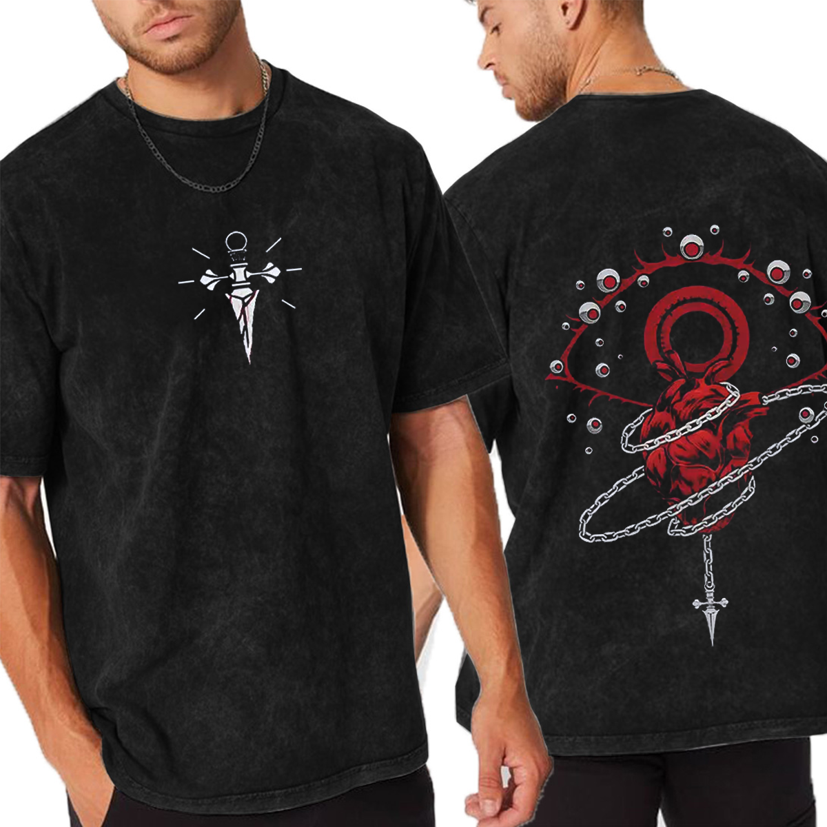 Anime Hunter X Hunter Vintage Washed T-shirt/Crewneck/Hoodie